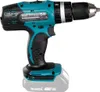 A cordless drill with a battery pack attached, shown against a white background. Produktbild-Vorschau