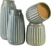 Vase, keramiek, Arina, lichtbeige, 16x16x35,5 cm, 1 stuk Productafbeelding-voorbeeld 4