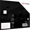Magnetisches Glasboard 100x80cm Schwarz, beschreibbar, Produktbild-Vorschau 1