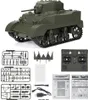 COOLBANK M5A1 1/16 2,4G RC Panzer Sound Rückstoß Schießen Produktbild-Vorschau 2