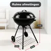 Barbecue a carbonella Alpina - Barbecue a bollitore Ø43 cm Anteprima dell’immagine prodotto 8
