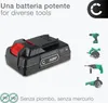 CELLONIC 1x Batteria per Attrezzo Compatibile con Parkside Anteprima dell’immagine prodotto 5