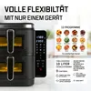 GOURMETmaxx FryUp Vertikale Doppelkammer-Heißluftfritteuse, Produktbild-Vorschau 1