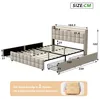 Polsterbett 160x200 cm mit USB-Ladefunktion im Kopfteil, Produktbild-Vorschau 7