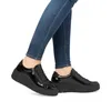 Rieker Damen Low Sneaker Schwarz Glattleder Größe: 42 Produktbild-Vorschau 21