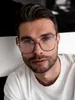 VeyRey Blaulicht blockierende Brille proti Oval Klar gläser Produktbild-Vorschau 2
