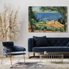 Leinwandbild (100x70cm): Paul Cézanne - L'Estaque Produktbild-Vorschau 2