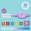 20-Pack TePe Interdentalbürsten Extra Soft Lila, ISO-Größe: Produktbild-Vorschau 3