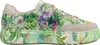 Rieker Damen Sneaker Plateau Slipper mit Blumenmuster und Produktbild-Vorschau 4