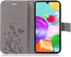 Handy Tasche für Samsung Hülle Handyhülle Blumen Flip Cover Produktbild-Vorschau 6