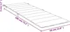 vidaXL Pokrowiec na leżak antracyt 186x58x4 cm tkanina Podgląd zdjęcia produktu 20
