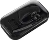 A black Plantronics Voyager Legend headset is shown inside its charging case. Podgląd zdjęcia produktu
