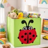 HOWHOMELY | Cassa dei giocattoli - Contenitore - verde - Anteprima dell’immagine prodotto 2
