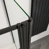 100cm Schwarz Badewannenaufsatz 4-tlg. Faltwand mit 70cm Produktbild-Vorschau 7