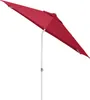 KETTLER  Easy Push Schirm Ø 270 cm, UPF 50+, silber/ rot, Produktbild-Vorschau 1
