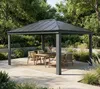 Palram - Canopia Aluminium Pavillon Dallas 4900 Grau Produktbild-Vorschau 3
