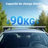 Wiltec Barres tranversales pour galerie de toit – Capacité Voir les images du produit 4