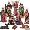 LS-LebenStil Krippenfiguren Set 11 Figuren 5-10cm groß hoch Produktbild-Vorschau 2