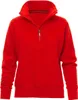 Mivaro Damen Sweatshirt mit halbem Reißverschluss aus Produktbild-Vorschau 3