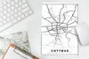MuchoWow® Mauspad Mousepad Cottbus - Karte - Stadtplan - Produktbild-Vorschau 5