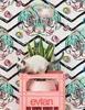 Coloray Fototapete 250x250 cm Vlies-Fototapete - Blumen Produktbild-Vorschau 1