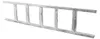Holzleiter Altländer Art 165cm Neu Shabby weiss Produktbild-Vorschau 2