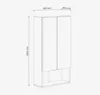 PLATAN ROOM Waschmaschinenschrank Badschrank 120 x 65 x 25 Produktbild-Vorschau 4