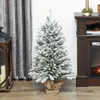 HOMCOM Miniaturowe sztuczne drzewko świąteczne, 90 cm, Podgląd zdjęcia produktu 2