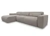AX LIVING Canapé d'angle convertible Ruyam Marron clair Voir les images du produit 3
