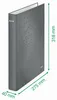 LEITZ 42410026 LEITZ WOW ringboek, 2 ringen, rood, 4,0 cm, Productafbeelding-voorbeeld 5