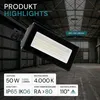 LUXULA LED Hallenstrahler HighBay 50 W 4000 K neutralweiß Produktbild-Vorschau 2