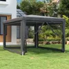 vidaXL Partyzelt mit 4 Mesh-Seitenwänden Anthrazit 3x4 m Produktbild-Vorschau 2