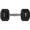 HMS Hexa Pro Kurzhantel 16 kg – Hexagonale Gummi-Kurzhantel Produktbild-Vorschau 4