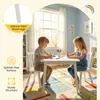 COSTWAY Kinder Tisch Stuhl Set, Kindersitzgruppe mit Produktbild-Vorschau 7