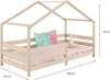 Hausbett RENA aus massiver Kiefer in natur, schönes Produktbild-Vorschau 8