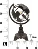 Mauro Ferretti world economy stolní lampa E14 24x20x40 cm Náhled obrázku produktu 9