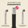 Prophete 0189 Fahrradschlauch 24 x 1,75 - 2,125 (47/57-507) Produktbild-Vorschau 4