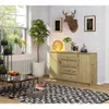 Kommode AKORD K160 Eiche Artisan 160 cm 2 Türen 4 Produktbild-Vorschau 7