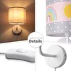 Nachttischlampe Schlafzimmer Tischleuchte Bunt Wandlampe Produktbild-Vorschau 4