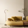 Stehlampe - bronze - Anthea -  glas metall - Ø 25cm - E27 - Produktbild-Vorschau 3