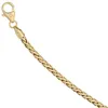 2-6mm-Zopfarmband-aus-585-Gelbgold-19cm Produktbild-Vorschau