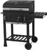 A black charcoal grill on a white background. Podgląd zdjęcia produktu
