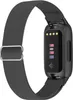 INF Elastyczny pasek Fitbit Inspire 3 z nylonu Ciemno szary Podgląd zdjęcia produktu 3