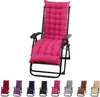 A pink recliner chair cushion is shown on a recliner chair, with several other colored cushions shown in a row below. Náhled obrázku produktu