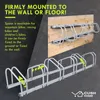 CCLIFE Fahrradständer Boden für 6 Fahrräder mit Produktbild-Vorschau 6