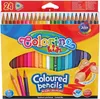A box of 24 triangular colored pencils for kids. Produktbild-Vorschau