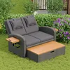 okwish Gartenlounge-Set Gartenbank für 2 Personen, Produktbild-Vorschau 1