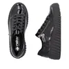 Rieker Damen Low Sneaker Schwarz Glattleder Größe: 42 Produktbild-Vorschau 20