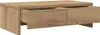 A wooden monitor stand with two drawers, shown against a white background. Náhľad obrázku produktu
