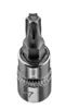 NEO TOOLS Końcówka TORX TX27 na nasadce 1/4", krótka, 37 mm Podgląd zdjęcia produktu 3